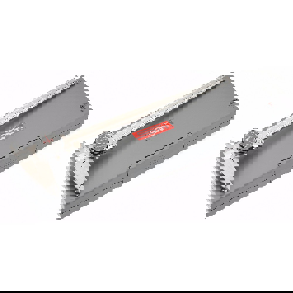 Dial Caliper: 12'' Range, 0.001'' Graduation, 0.1'' per Revolution