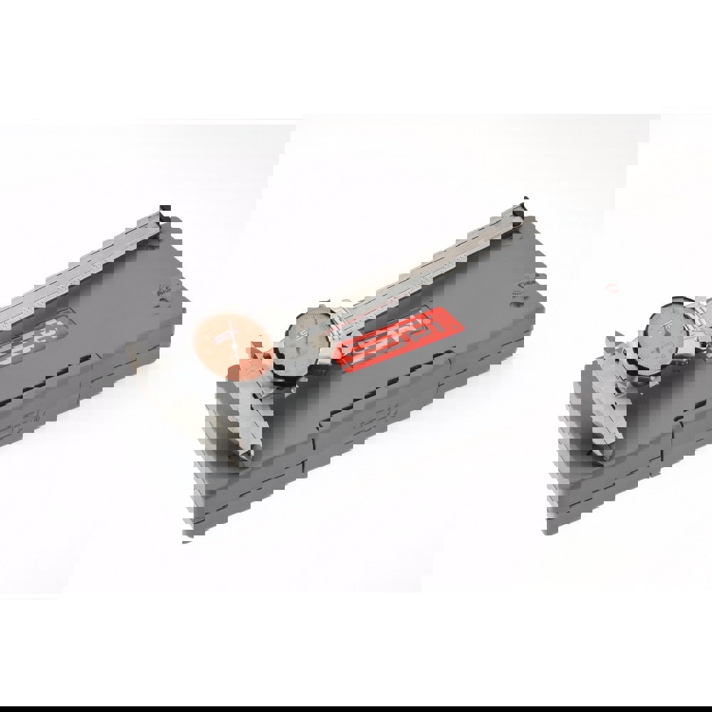 Dial Caliper: 6'' Range, 0.001'' Graduation, 0.1'' per Revolution