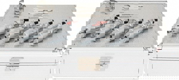 Mechanical Inside Micrometer Set: Chrome Finish