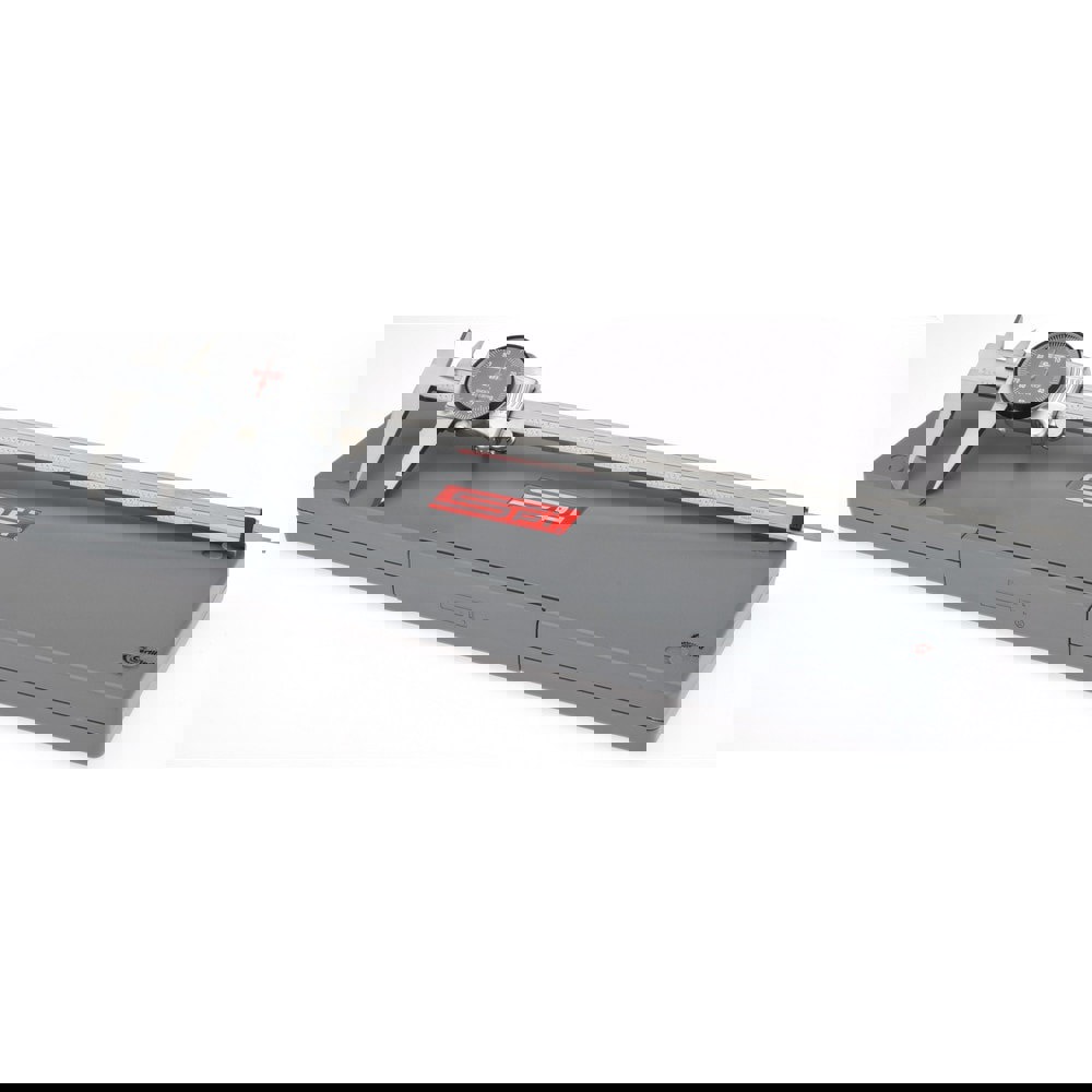 Dial Caliper: 12'' Range, 0.001'' Graduation, 0.1'' per Revolution