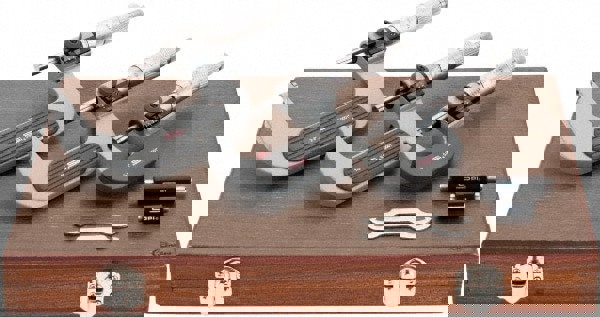 Mechanical Outside Micrometer Set: 3 Pc, 0 to 3