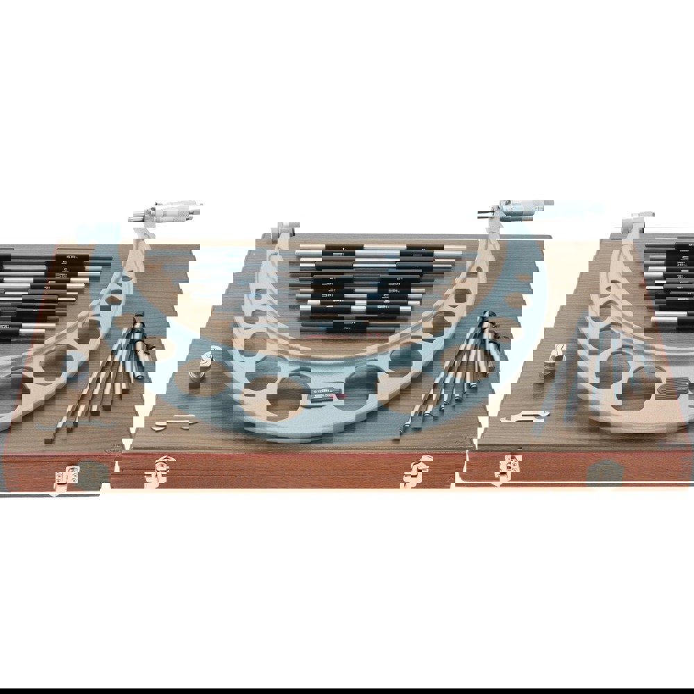 Mechanical Interchangeable Anvil Micrometer: 6 to 12