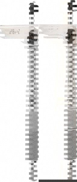 Mechanical Depth Micrometer: 4'' Range, 4 Rods