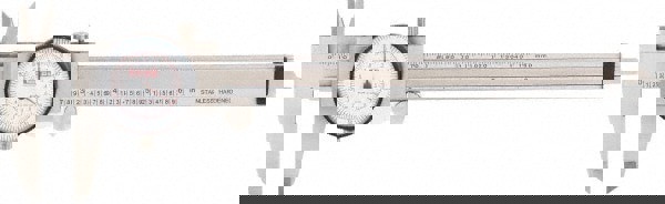 Dial Caliper: 6'' Range, 0.001'' Graduation, 0.001'' per Revolution