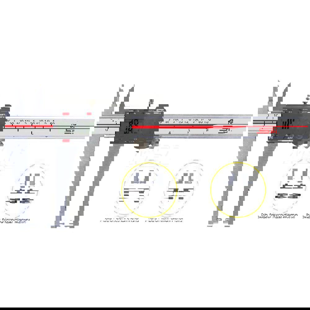 Electronic Caliper: 0 to 8