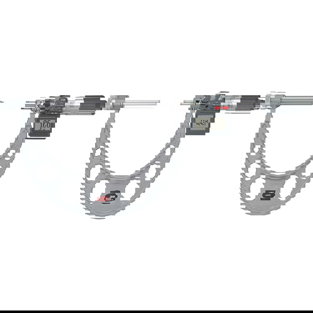 Electronic Interchangeable Anvil Micrometer: 12 to 16
