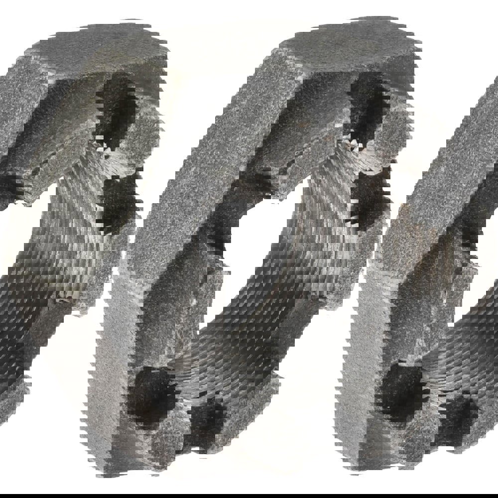 Hex Lock Nut: 1-14, Grade 5 Steel, Uncoated