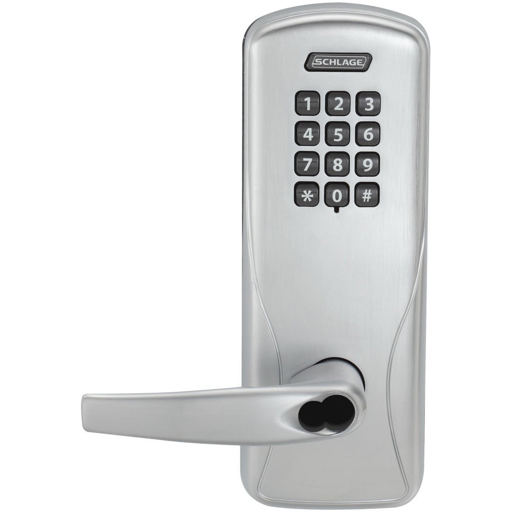 Entry Lever Lockset for 1-3/8 to 1-3/4