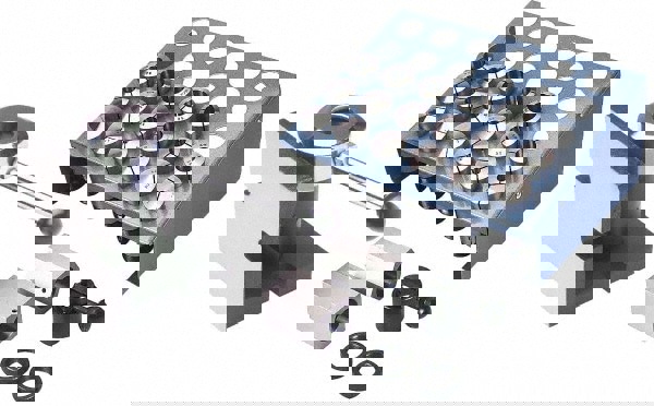 Collet Set: 24 Pc, 1/16 to 1-1/16