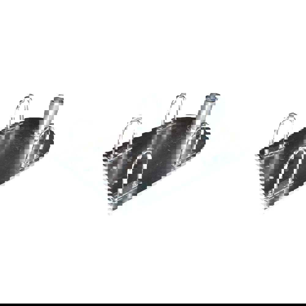 Framing Pipe Accessories; Accessory Type: Tow Bar ; For Use With: Flexpipe Carts ; Material: Metal ; Color: Silver ; UNSPSC Code: 40175300