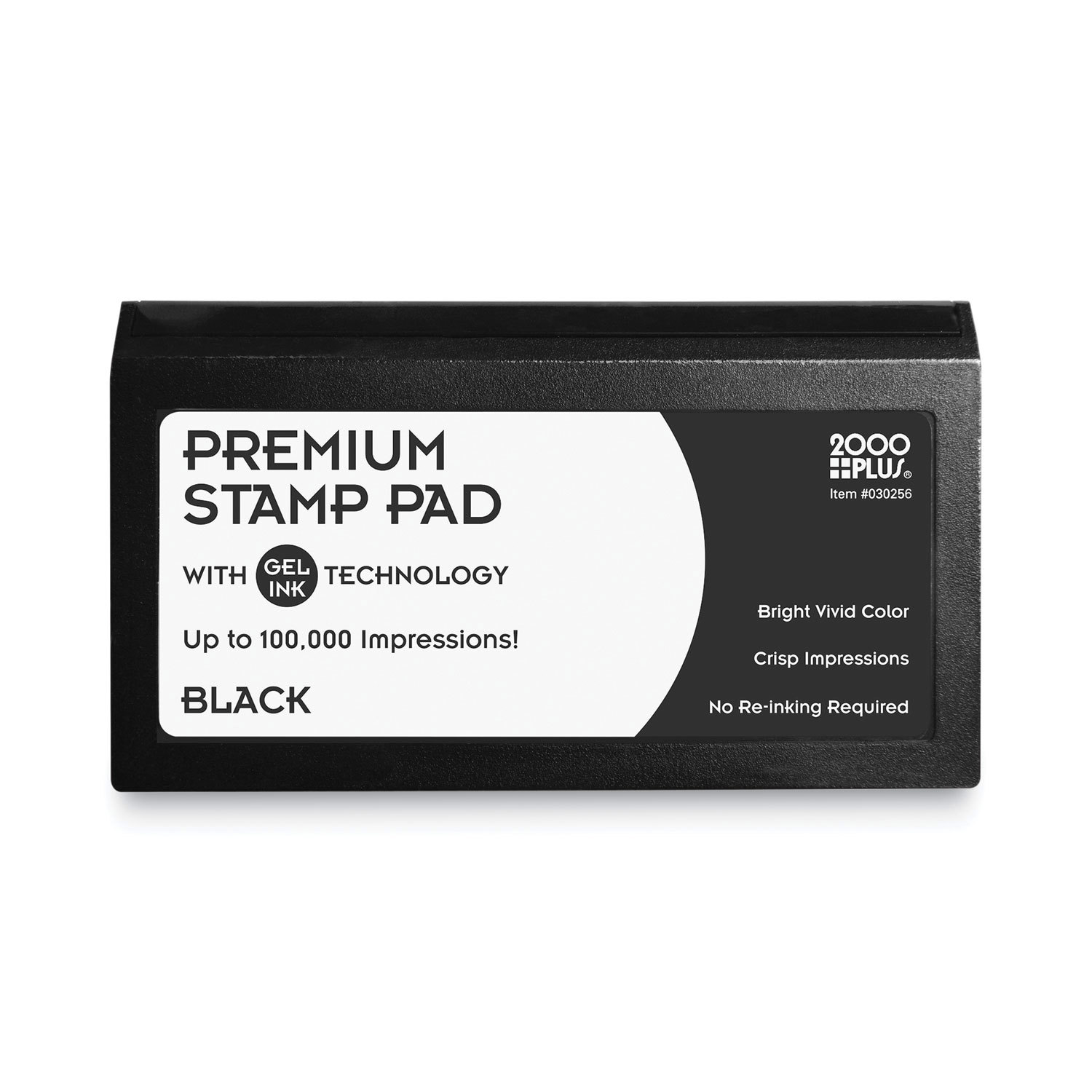 PAD,STAMP,GEL #2,BK