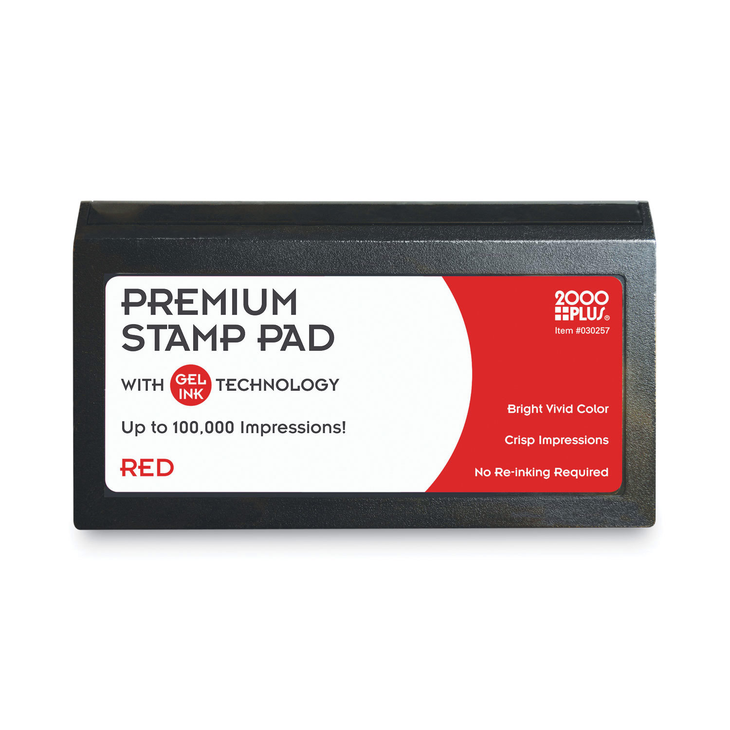 PAD,STAMP,GEL #2,RD