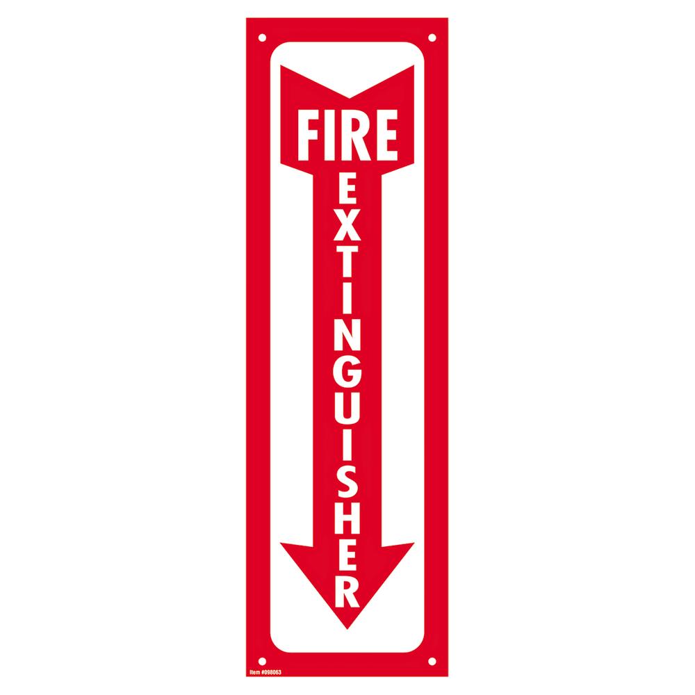 SIGN,FIRE EXTINGUISHER,WH
