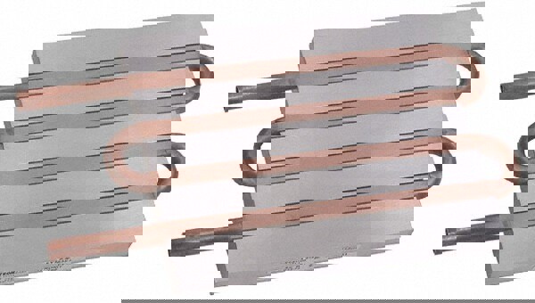 Cold Plates; Recommended Cooling Fluids: Water ; Fluid Path Configuration: 4-Pass ; Tube Material: Copper ; Connection Type: Straight ; Connection Size: 3/8 OD Tube ; Plate Material: Aluminum