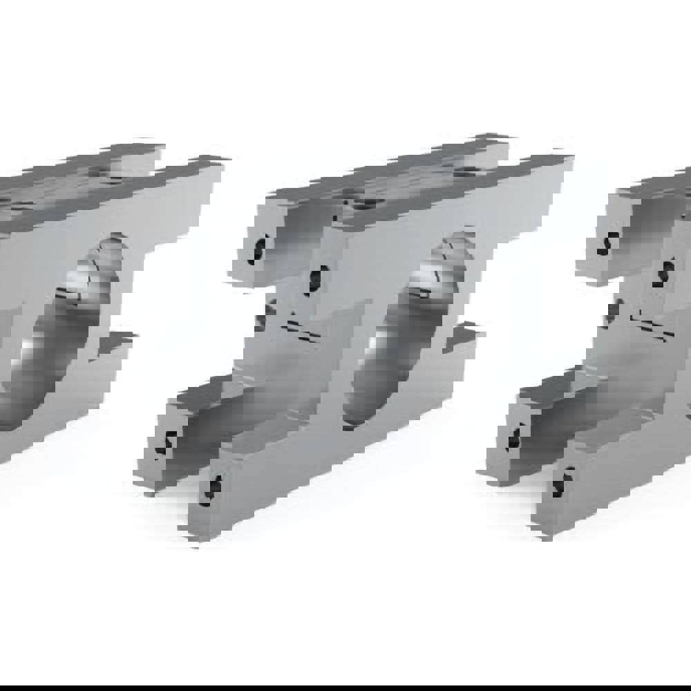 Aluminum Round Tooling Cross Transition Block