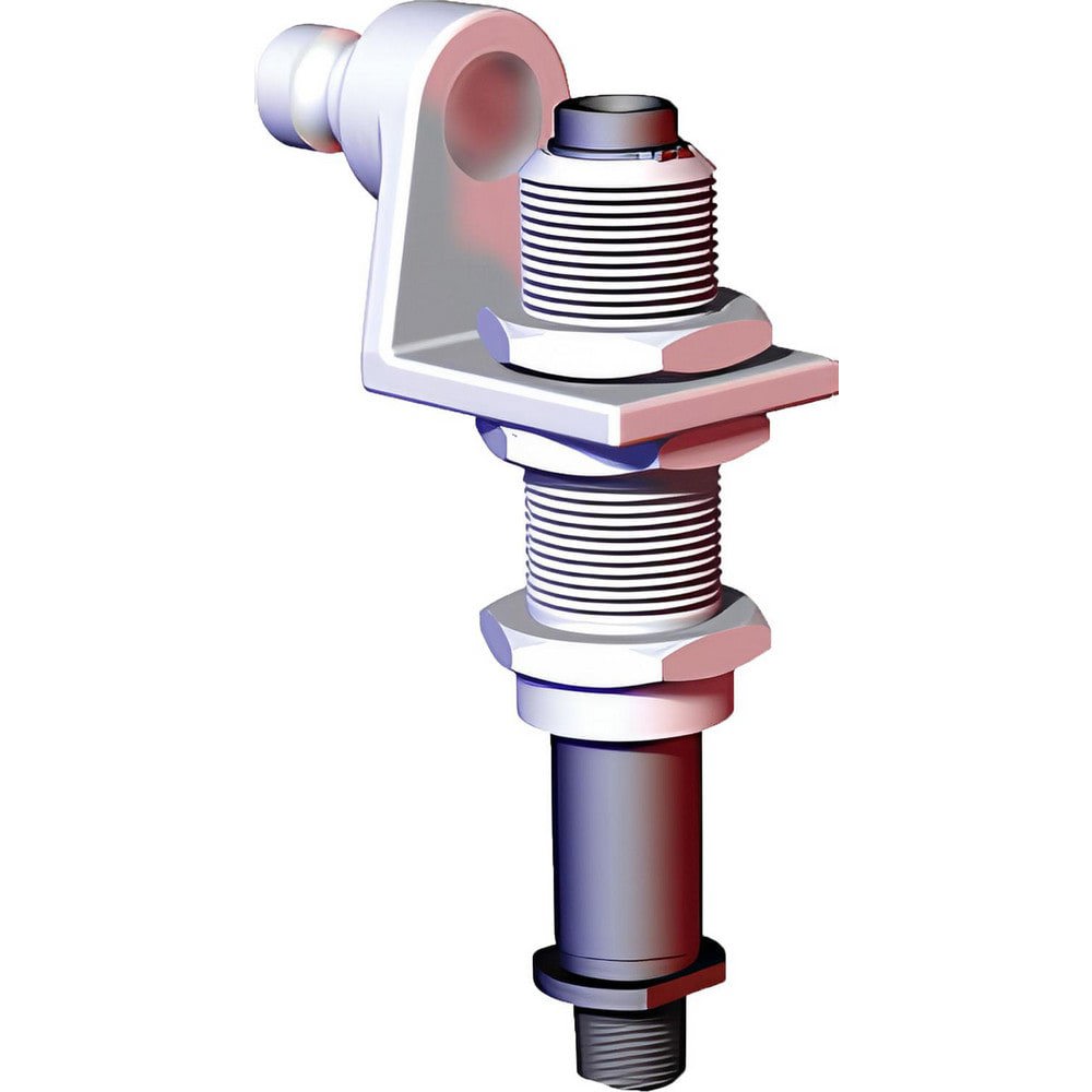 Clamp Mounting Brackets; For Use With: End Effector System using Round Tooling ; Inside Diameter (Decimal Inch): 0.2500 ; Height/Thickness (Inch): 9-3/4 ; Width: 1-1/2 ; Length (Inch): 9-3/4 ; Material: Aluminum
