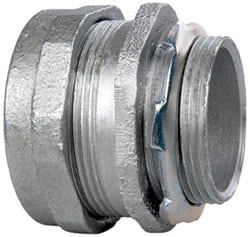 Conduit Connector: For Rigid & Intermediate (IMC), Malleable Iron, 1-1/2