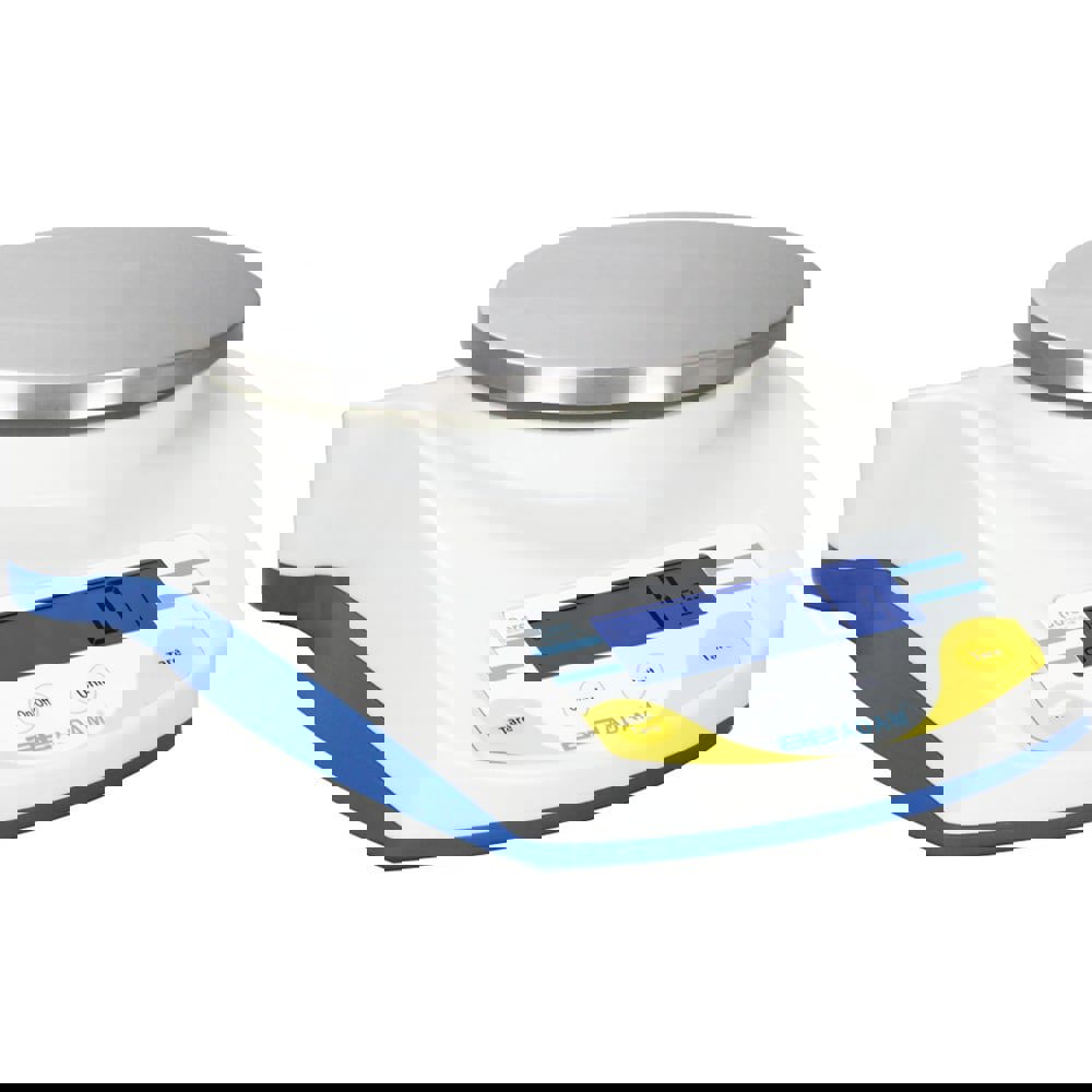 Core weighing scale series offers outstanding value, providing easy operation and a portable solution for any basic precision weighing tasks. An innovative stackable design saves space and can easily be stored in school supply cupboards and prep rooms unt