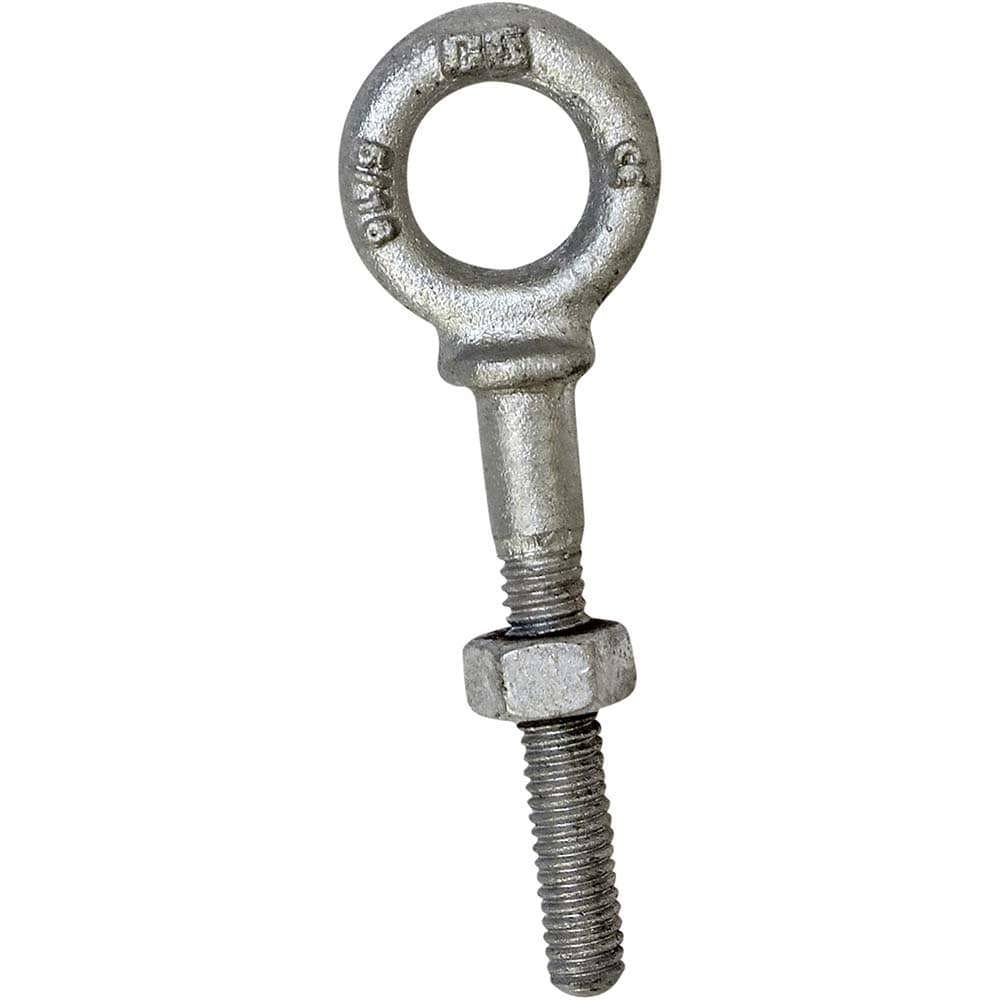 Lifting Eye Bolt: With Shoulder, 2 Thread, Forged Steel