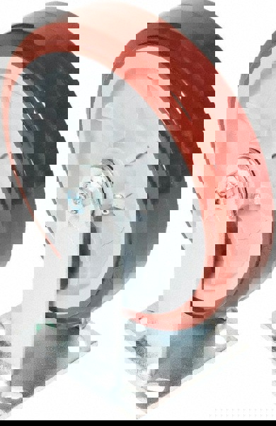 Rigid Top Plate Caster: Polyurethane over Polyolefin, 8