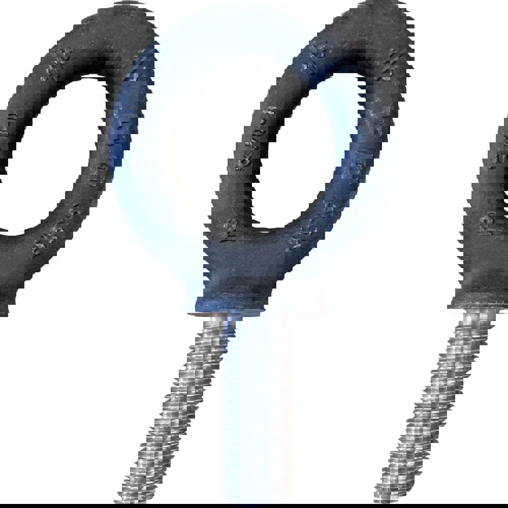 Lifting Eye Bolt: With Shoulder, 1-1/4 Thread, Forged Steel