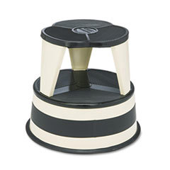 Cramer KIK Step-Rolling Stool, Beige