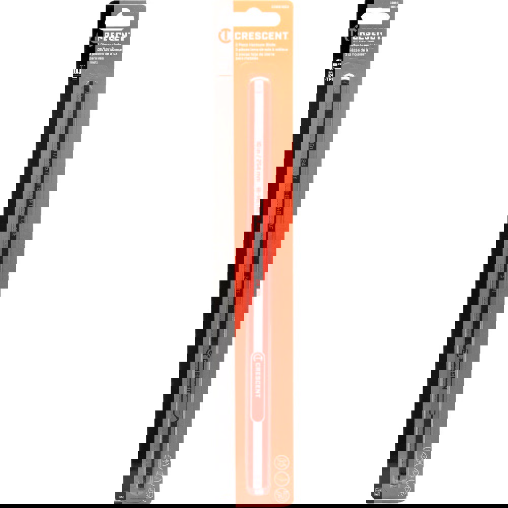 Replacement Handsaw Blades; Saw Type: Adjustable Hacksaw ; Blade Length (Inch): 10 ; Material: Carbon Steel ; Blade Width (Inch): 1/2 ; Width (Inch): 1/2 ; Length (Decimal Inch - 4 Decimals): 10.0000