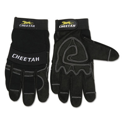 GLOVES,CHEETAH,BK