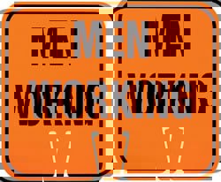 Road Construction Sign: Rectangle, 