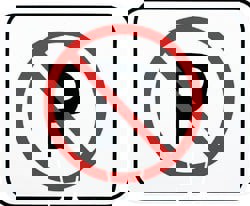 Security & Admittance Sign: Rectangle