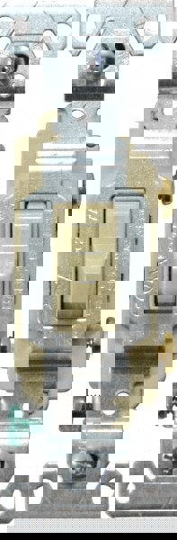 1 Pole, 120 to 277 VAC, 20 Amp, Commercial Grade Toggle Wall Switch