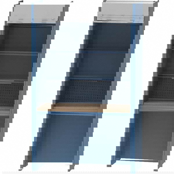 Combination Storage Cabinet: 60-1/4