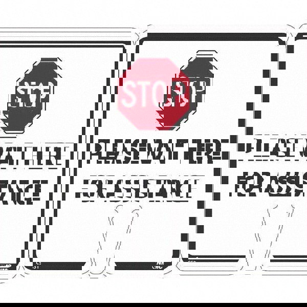 Warning & Safety Reminder Sign: Rectangl