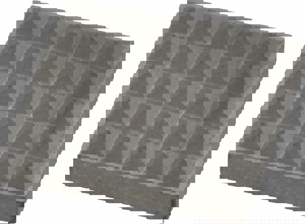 Extra Fine Tooth Grade, Diamond Tooth Pattern, Solid Carbide, Square Positioning Gripper Pad