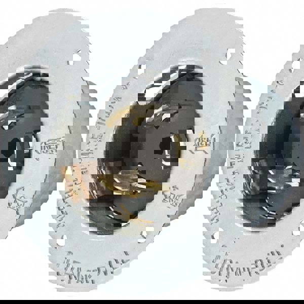 Locking Inlet: Inlet, Industrial, Non-NEMA, 125V