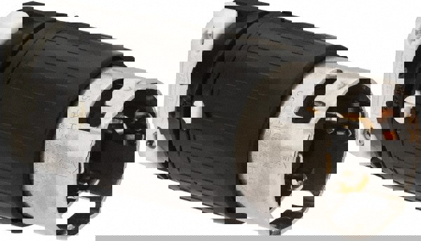 Locking Inlet: Plug, Industrial, Non-NEMA, 250V, Black & White