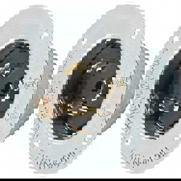 Locking Inlet: Inlet, Industrial, Non-NEMA, 480V, Black