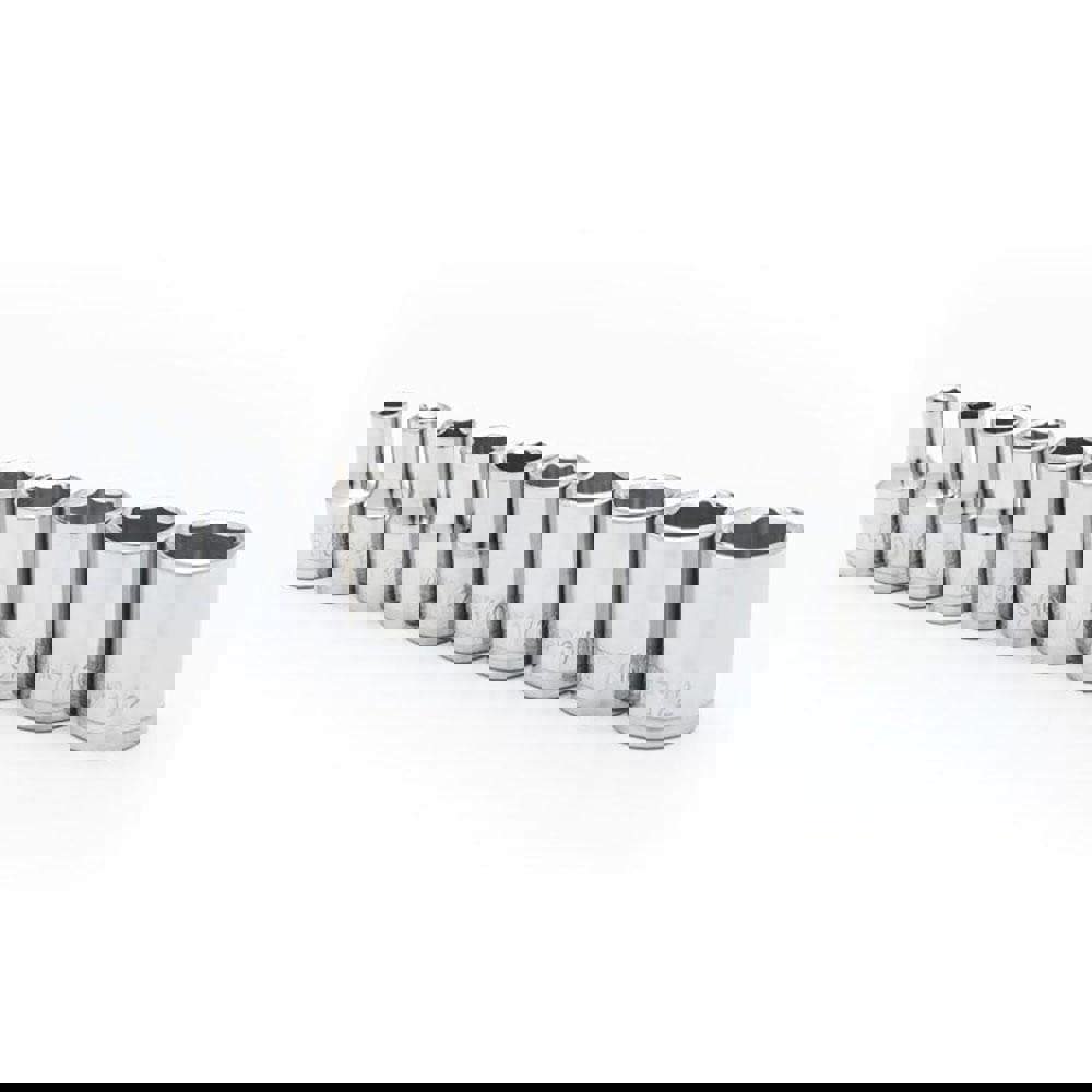 Standard Socket Set: 10 Pc, 1/4