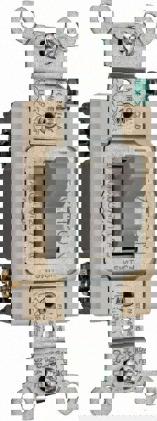 4 Pole, 120 to 277 VAC, 20 Amp, Commercial Grade Toggle Four Way Switch