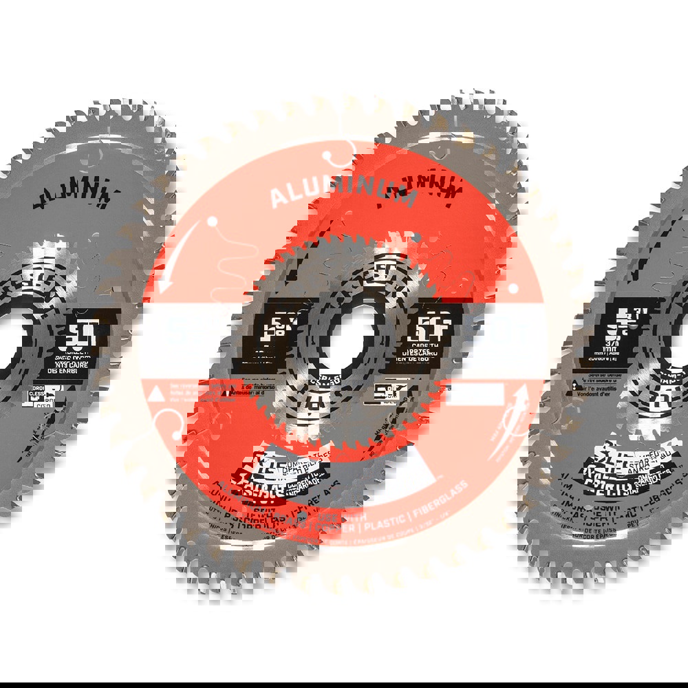 Wet & Dry Cut Saw Blade: 5-3/8