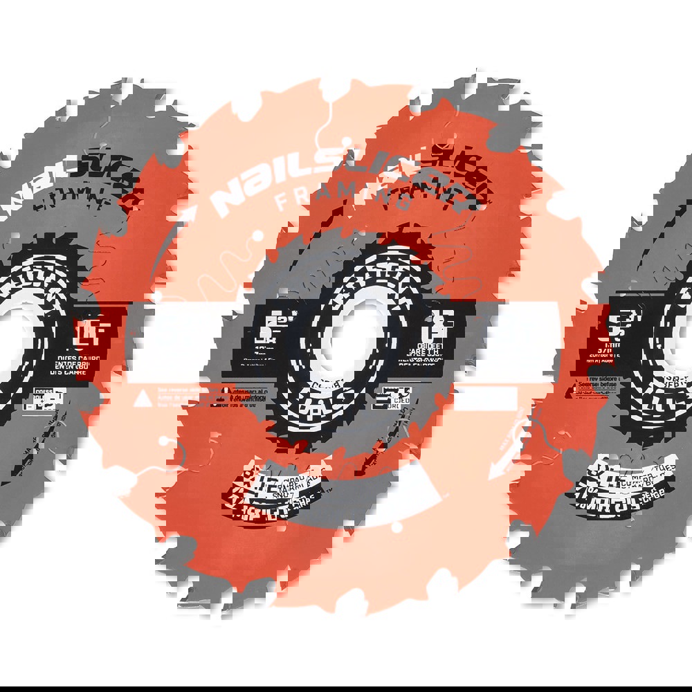 Wet & Dry Cut Saw Blade: 5-3/8