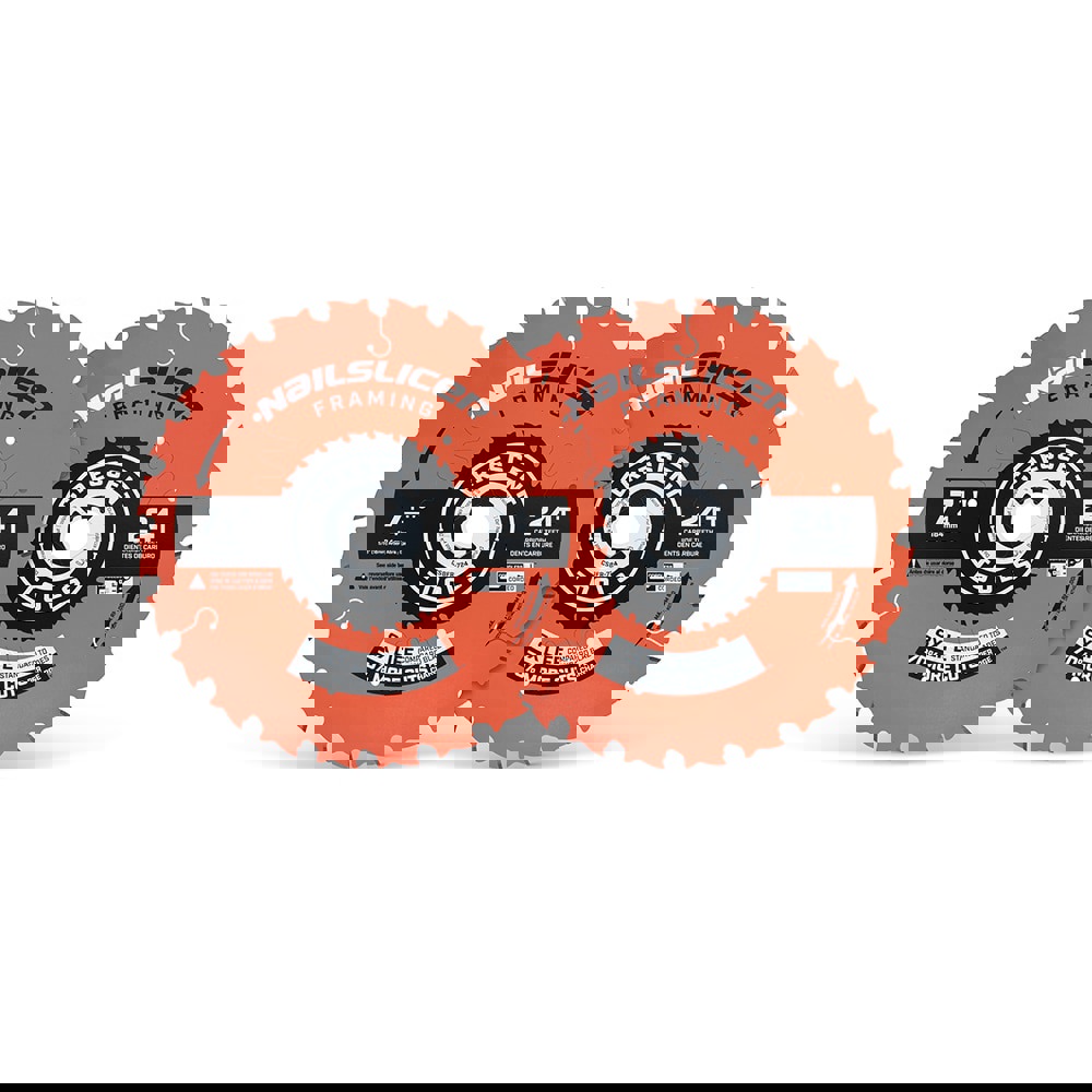 Wet & Dry Cut Saw Blade: 7-1/4