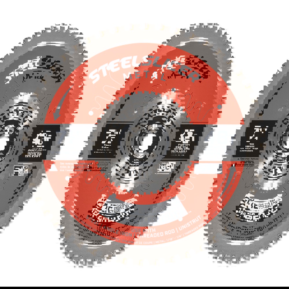 Wet & Dry Cut Saw Blade: 7-1/4