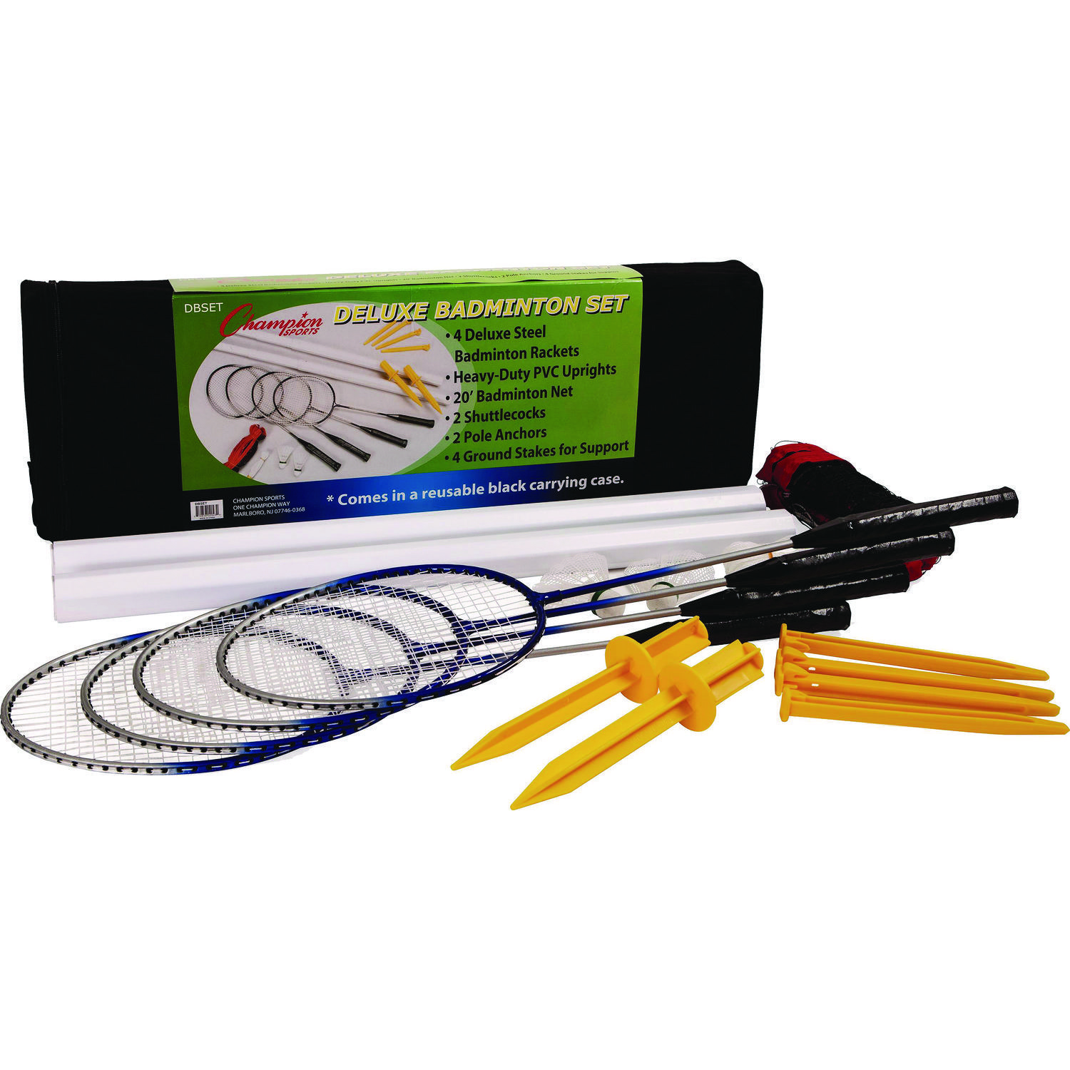 SET,DELUXE BADMINTON,AST