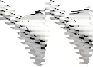 ADJ TENSION CRVD SHWR ROD CP