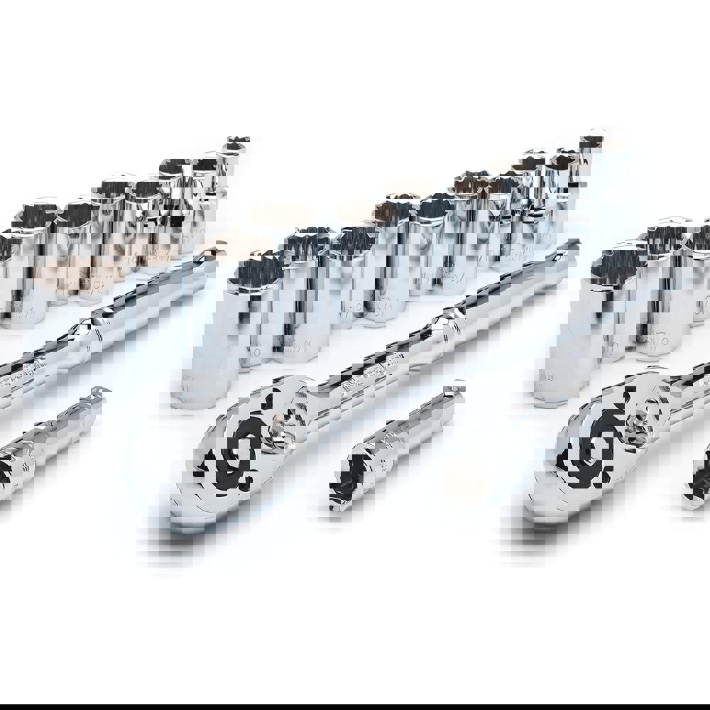 Standard Socket Set: 11 Pc,