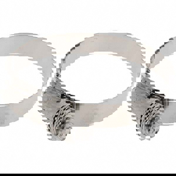 Worm Gear Clamp: SAE 412, 3-1/4 to 4-1/8