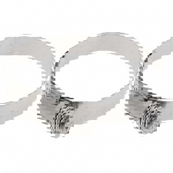 Worm Gear Clamp: SAE 462, 3-3/4 to 4-5/8