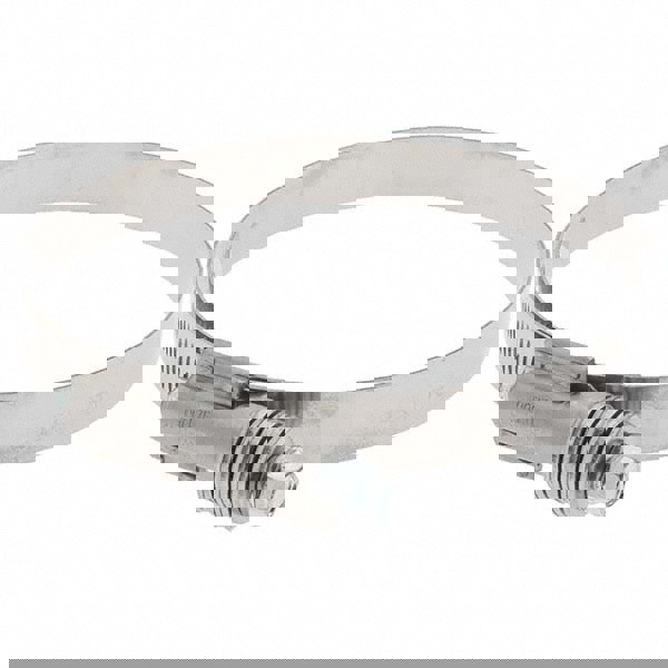 Worm Gear Clamp: SAE 512, 4-1/4 to 5-1/8