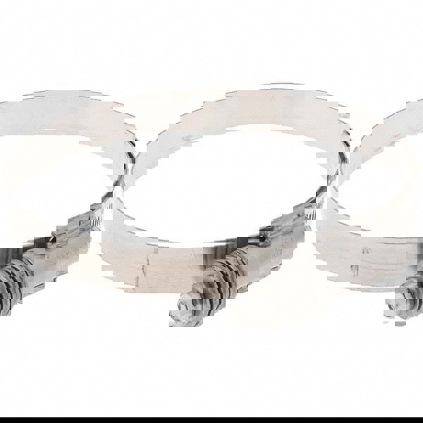 Worm Gear Clamp: SAE 512, 4-1/4 to 5-1/8